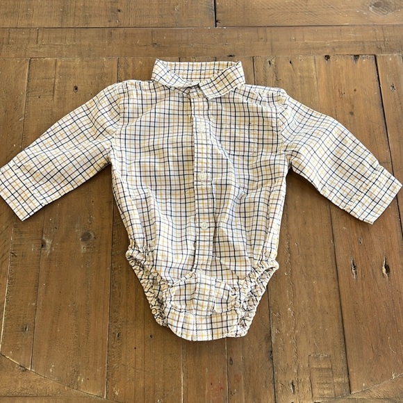 Janie and jack corduroy Suspender and button down set - Picture 6 of 10